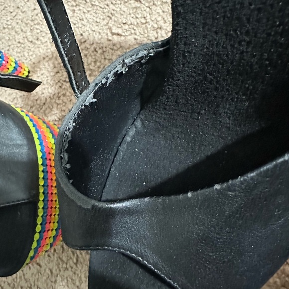 Pleaser Multicolor Beaded Platform Heels stripper heels - Picture 11 of 11